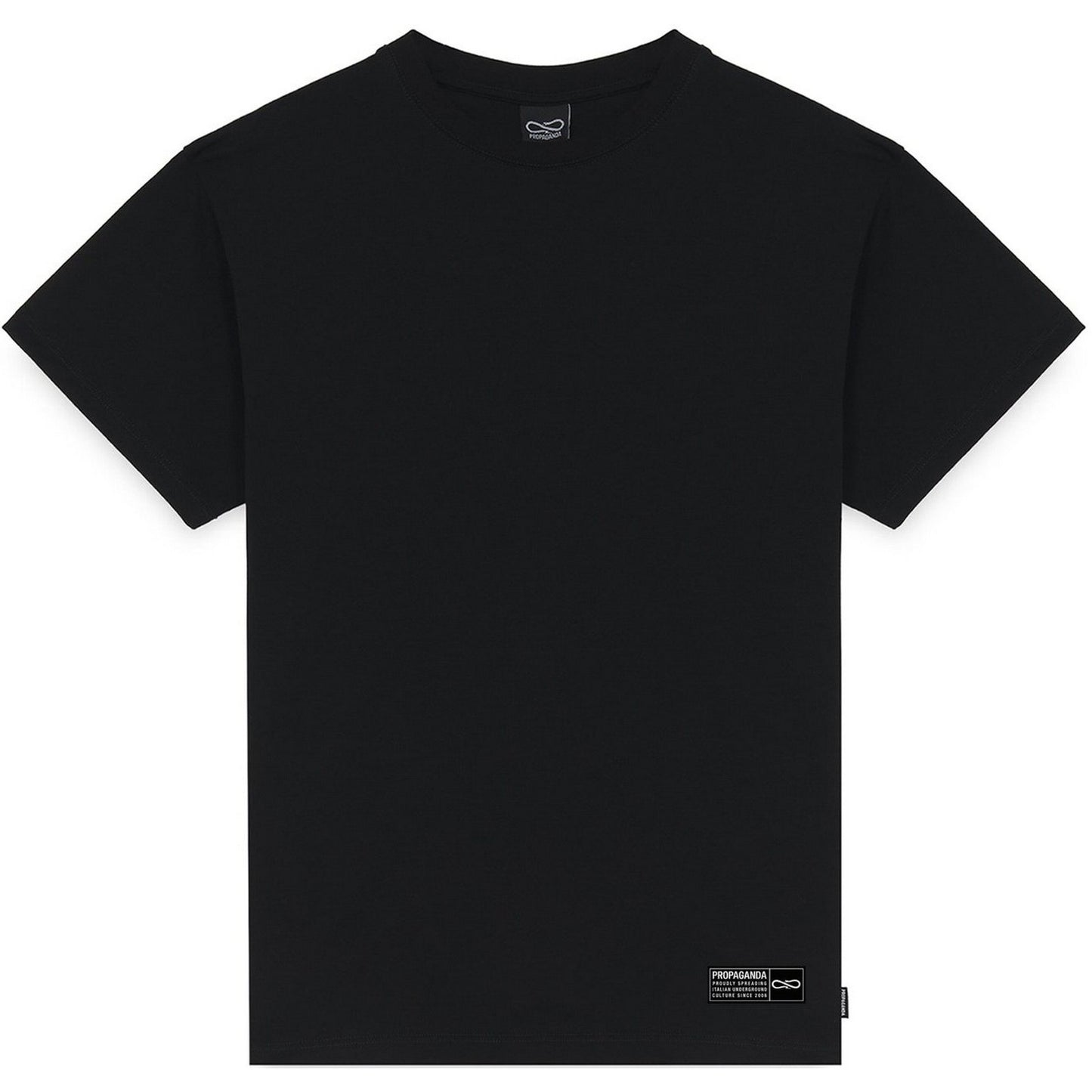 T-shirt Uomo Propaganda - T-Shirt M/M Label Rust - Nero