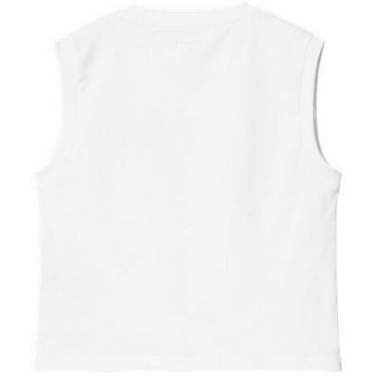 Canotte e top Donna Carhartt Wip - W' University Script A-Shirt - Bianco