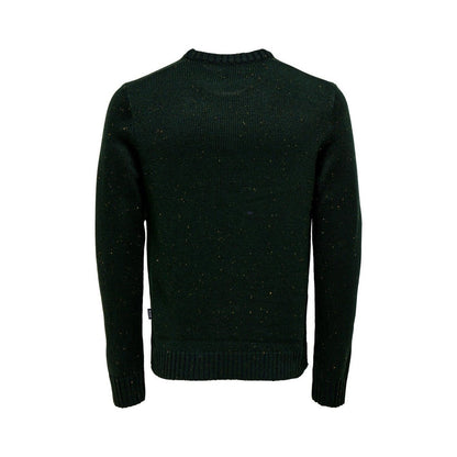 Maglioni Uomo Only & Sons - Onsenrique Reg 5 Crew Knit - Verde