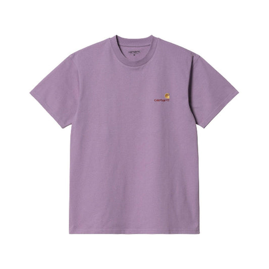 T-shirt Uomo Carhartt Wip - S/S American Script - Viola