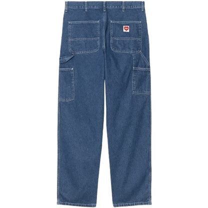 Pantaloni Uomo Carhartt Wip - Single Knee Pant - Blu