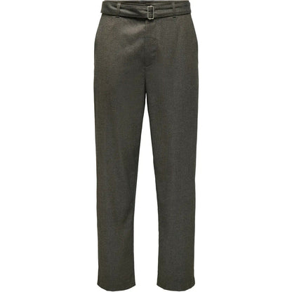 Pantaloni Uomo Only & Sons - Onstoby Tap Loose 0669 Pant Frml - Marrone