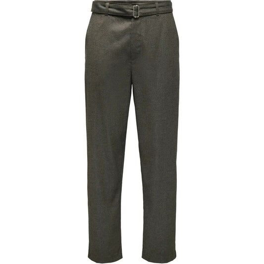 Pantaloni Uomo Only & Sons - Onstoby Tap Loose 0669 Pant Frml - Marrone