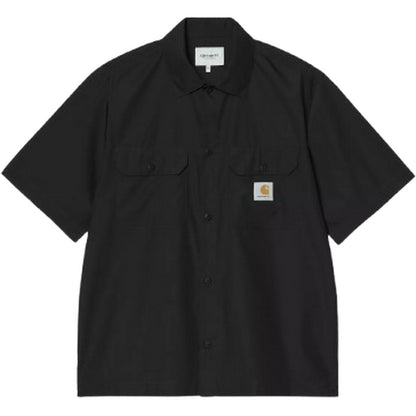 Camicie casual Uomo Carhartt Wip - S/S Craft Shirt - Nero