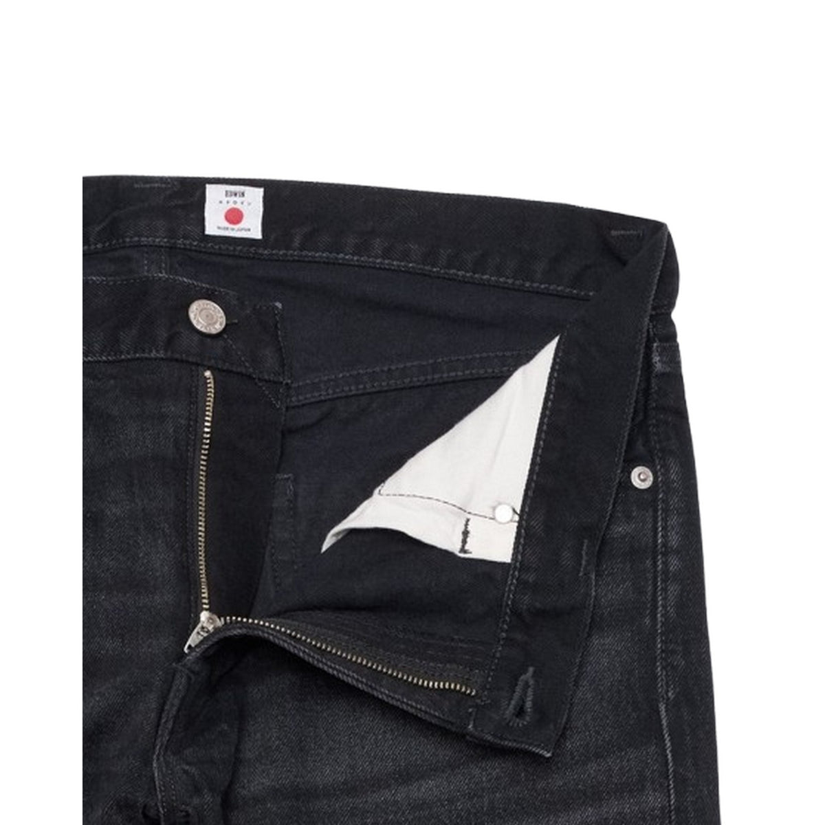 Jeans Uomo Edwin - Regular Tapered Japan - Nero