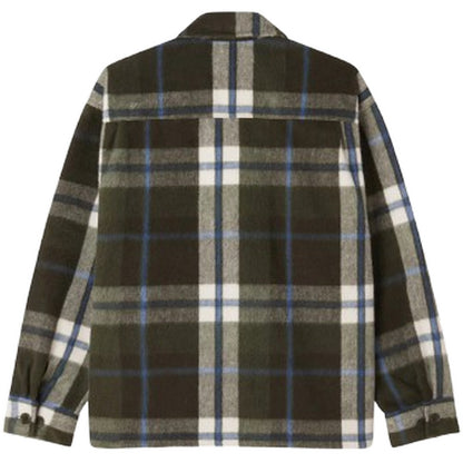 Giacche Uomo Obey - Stanton Shirt Jacket - Verde
