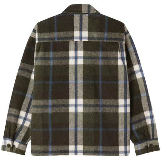 Giacche Uomo Obey - Stanton Shirt Jacket - Verde