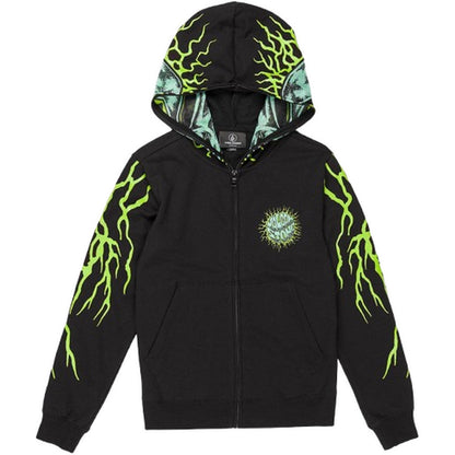 Maglie Bambino Volcom - Alien Full Zip - Nero