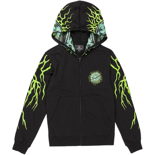 Maglie Bambino Volcom - Alien Full Zip - Nero