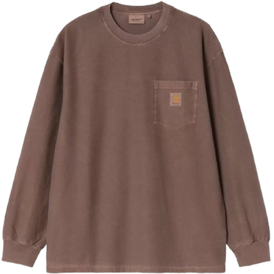 Maglie a manica lunga Uomo Carhartt Wip - L/S Loose Pocket T-Shirt - Marrone