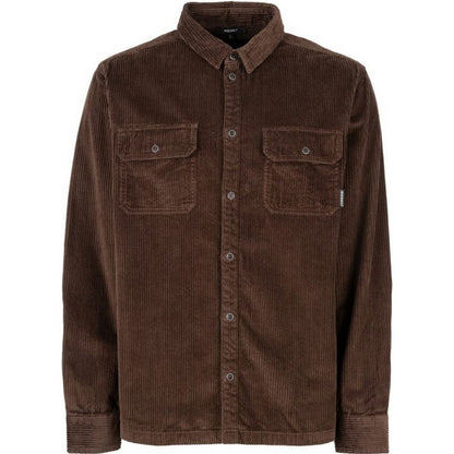 Camicie casual Uomo Iriedaily - Bubble Cord Shirt - Marrone