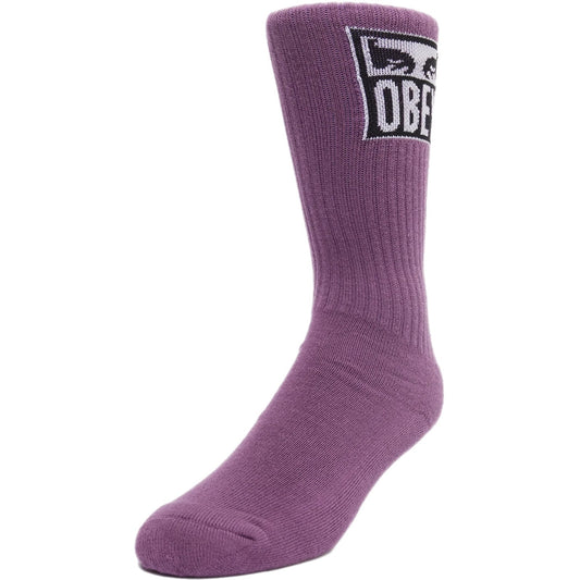 Calzettoni Unisex Obey - Obey Eyes Icon Socks - Rosso