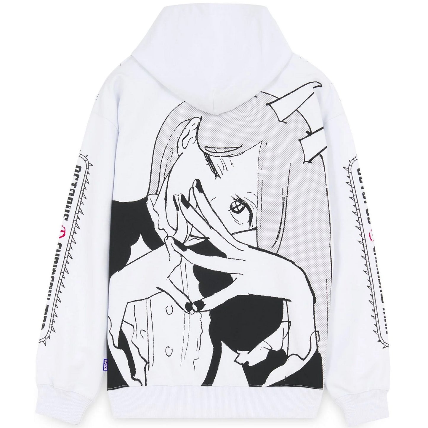 Felpe con cappuccio Uomo Octopus - Chainsaw Man Octopus Dreams Hoodie - Bianco