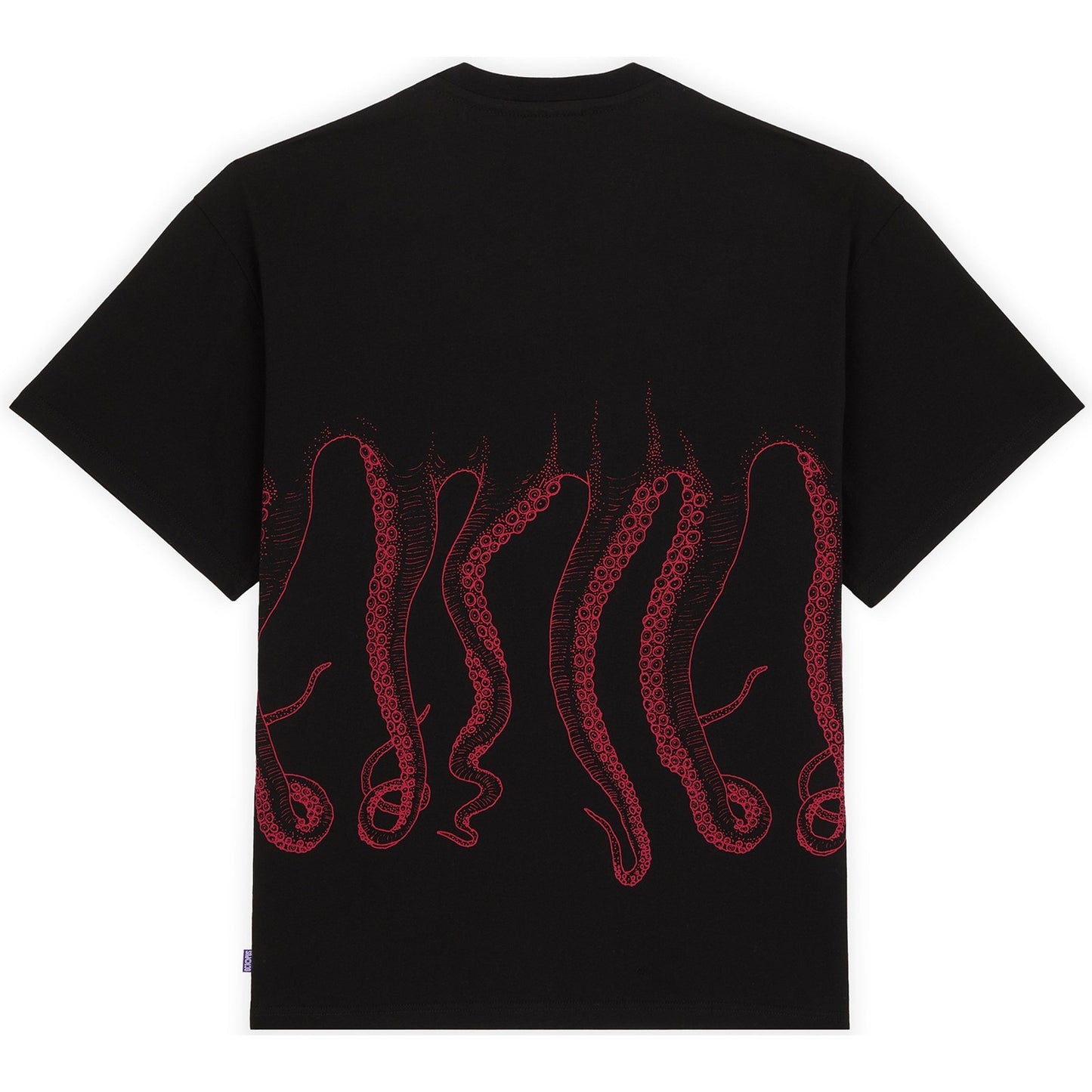 T-shirt Uomo Octopus - Outline Logo Tee - Nero