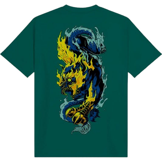 T-shirt Uomo Dolly Noire - Akuma Tee - Verde