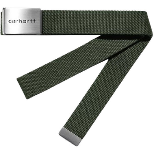 Cinture Unisex Carhartt Wip - Clip Belt Chrome - Verde