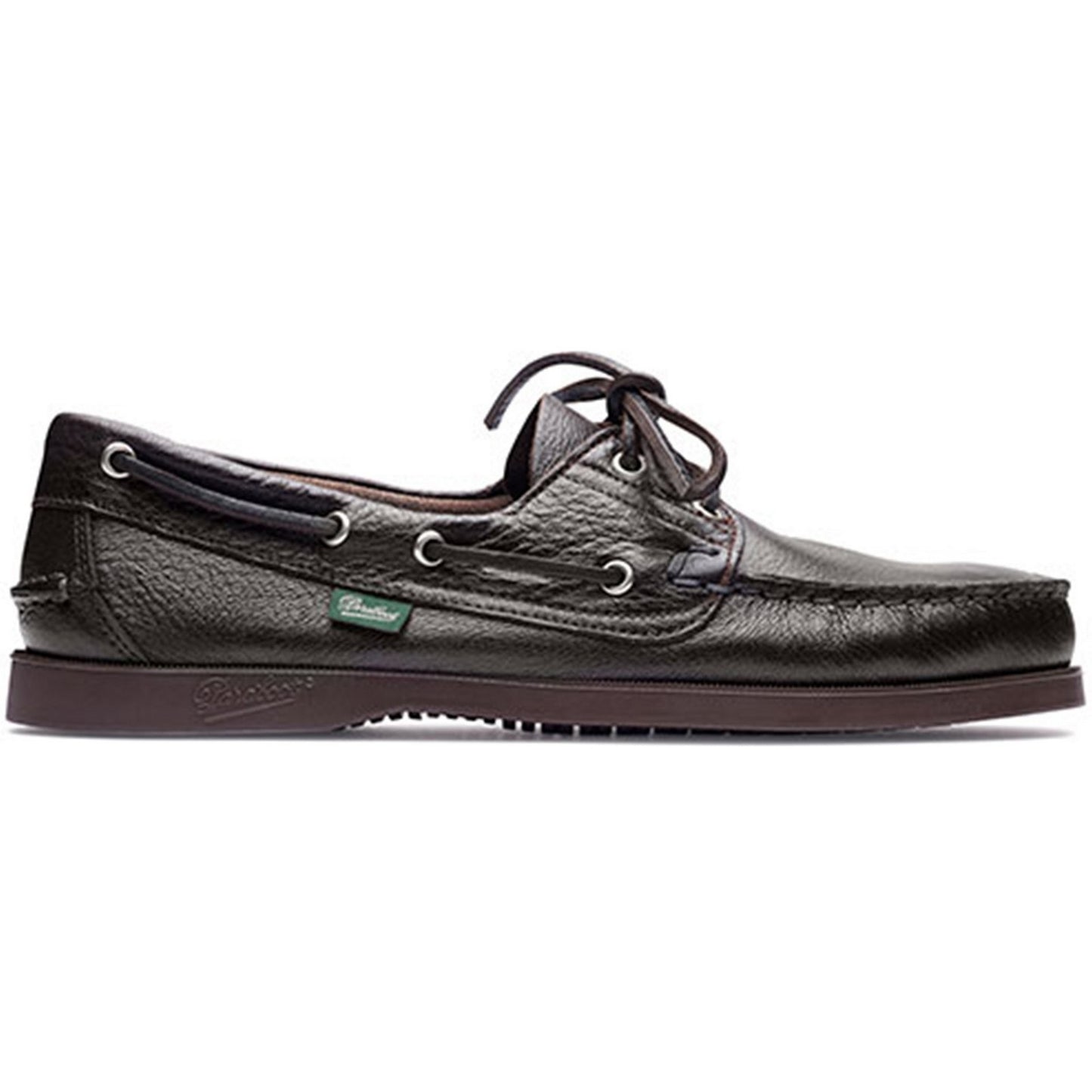Scarpe da barca Uomo Paraboot - Barth/Marine Marron-Cerf Kaki - Verde