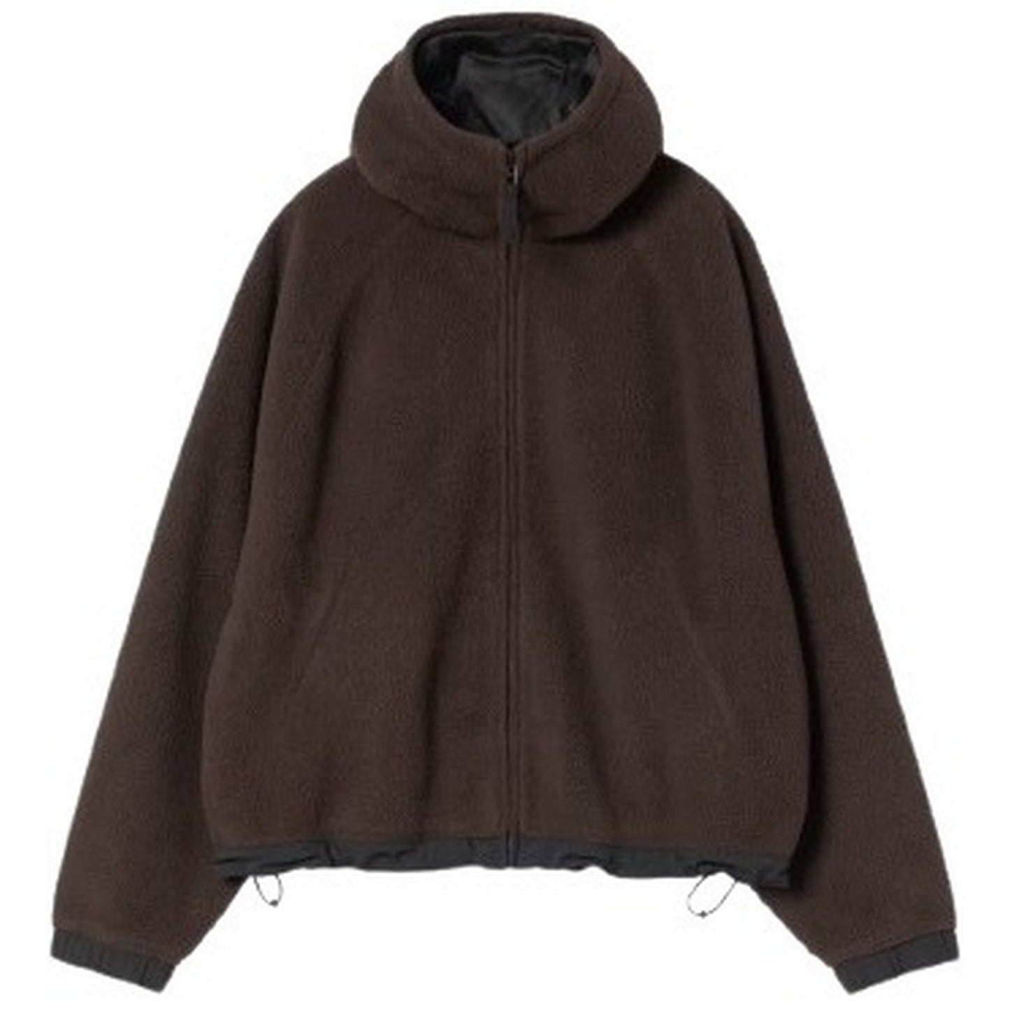 Giacche Donna Carhartt Wip - W' Hooded Helix Fleece Jacket - Marrone