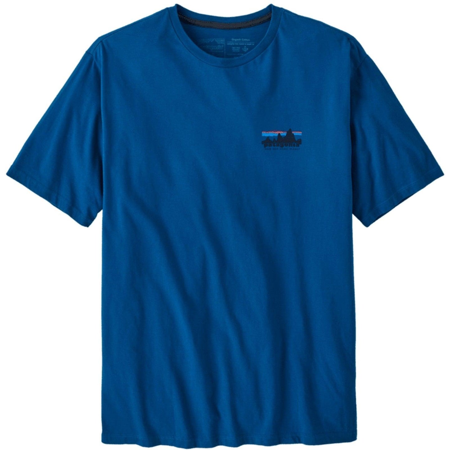 T-shirt Uomo Patagonia - M's '73 Skyline Organic T-Shirt - Blu