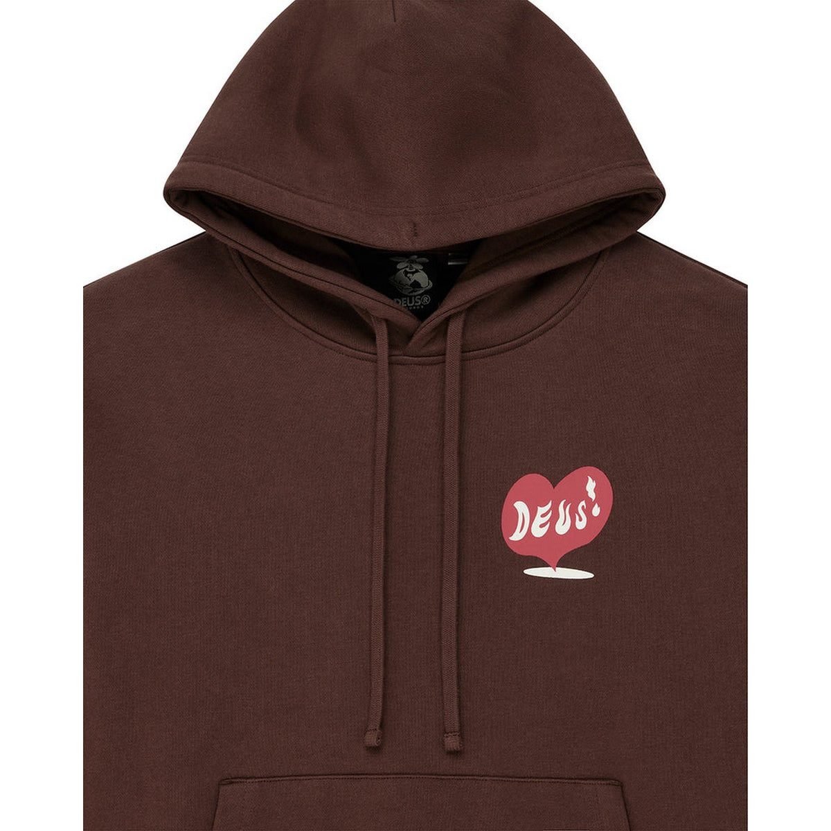 Felpe con cappuccio Uomo Deus Ex Machina - Deep Cut Hoodie - Marrone
