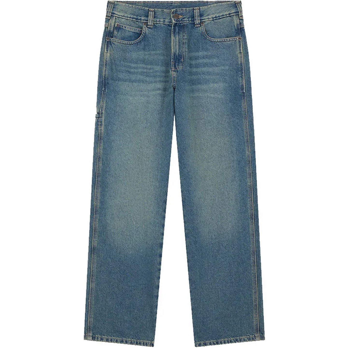 Jeans Uomo Dickies - 958 Baggy Tapered Work Jeans - Blu