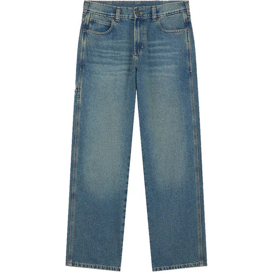 Jeans Uomo Dickies - 958 Baggy Tapered Work Jeans - Blu