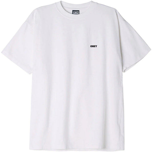 T-shirt Unisex Obey - Obey Bold Icon Heavyweight Tee - Bianco