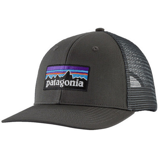 Cappellini da baseball Uomo Patagonia - P-6 Logo Trucker Hat - Grigio