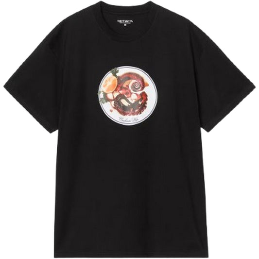T-shirt Uomo Carhartt Wip - S/S Octopus T-Shirt - Nero