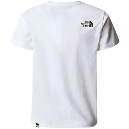 T-shirt Ragazzo The North Face - Kids B S/S Easy Tee - Bianco