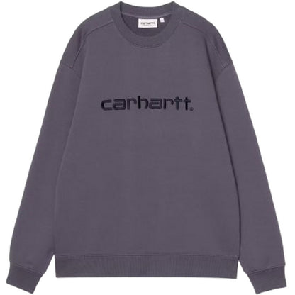 Felpe senza cappuccio Donna Carhartt Wip - W' Carhartt Sweat - Viola