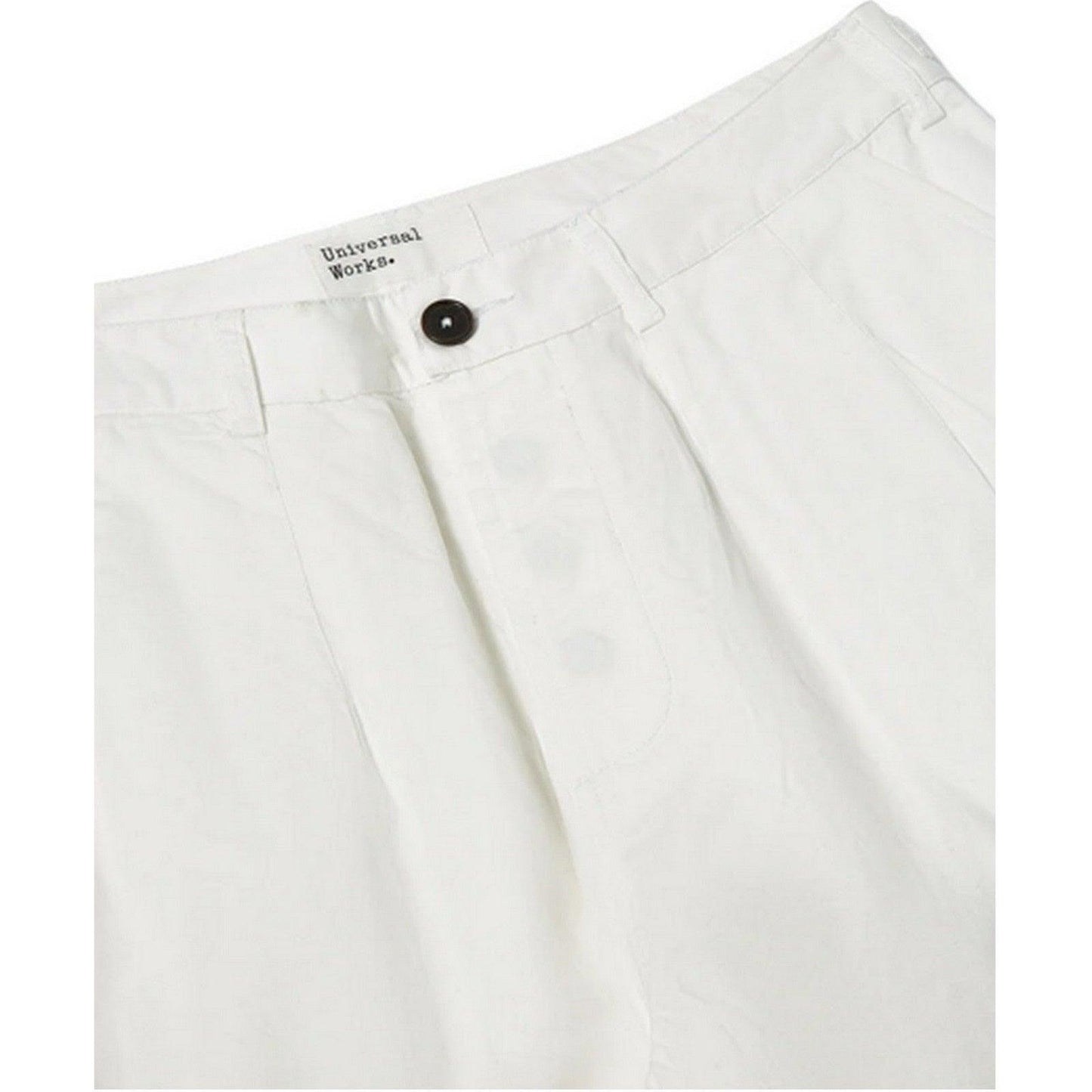 Pantaloni Uomo Universal Works - Loose Cargo Pant - Bianco