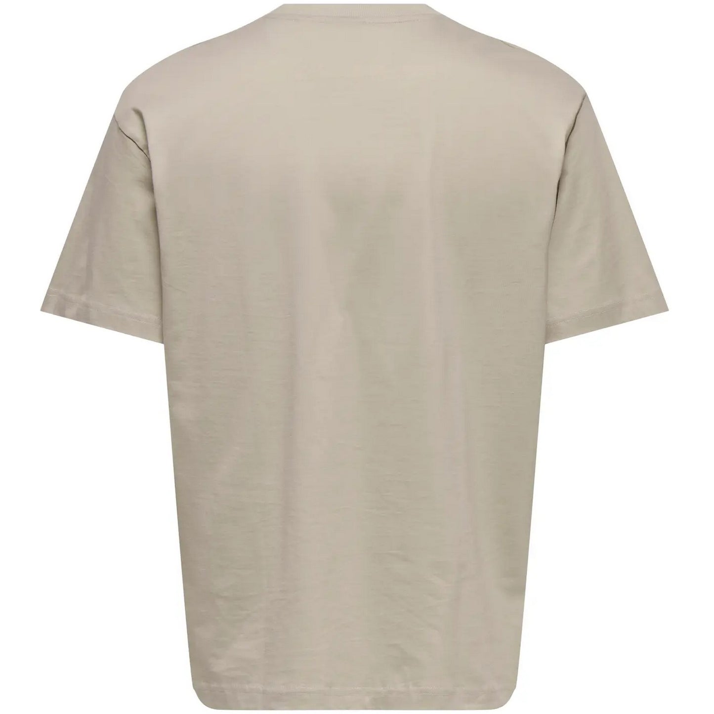 T-shirt Uomo Only & Sons - Onsaaron Life Rlx Ss Tee - Bianco