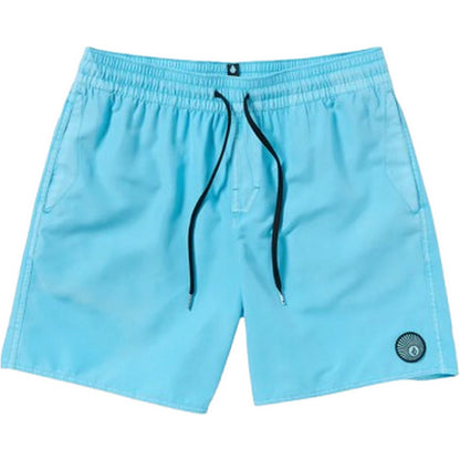Pantaloncini Uomo Volcom - Center Trunk 17 - Celeste