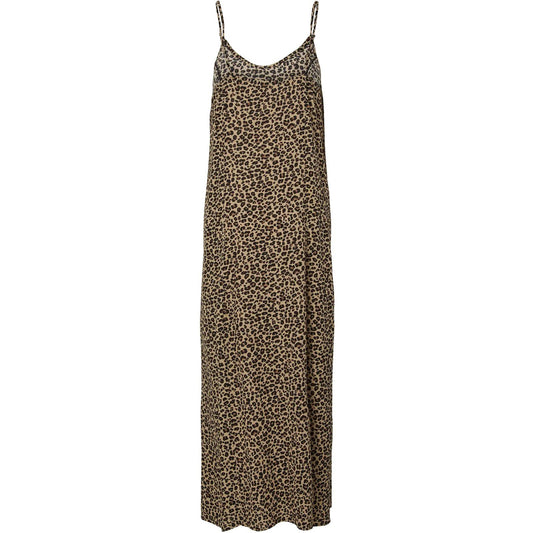 Vestiti casual Donna Pieces - Pcbarri Ankle Slip Dress Wvn Msa Bc - Marrone