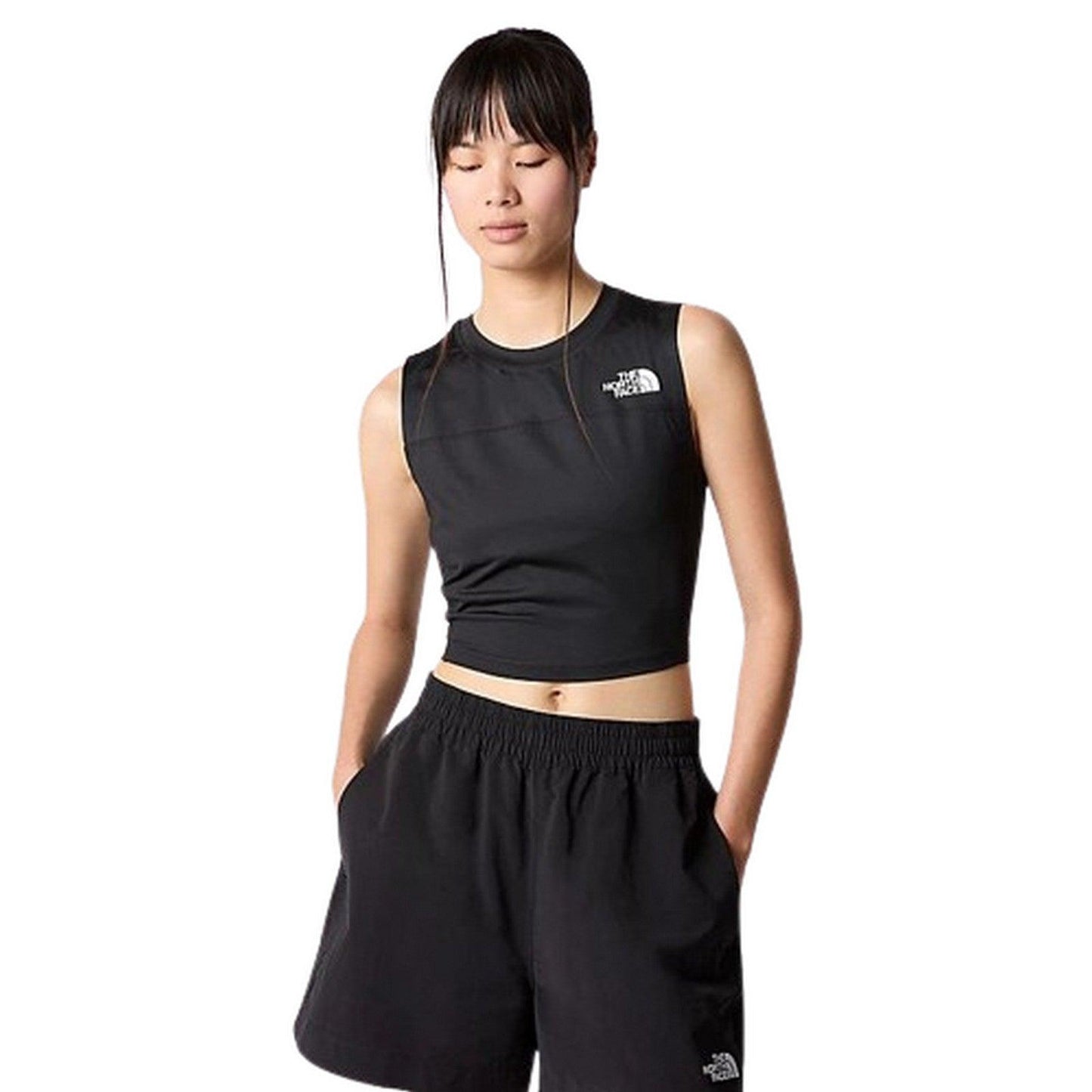 Canotte e top Donna The North Face - W Poly Knit Tank - Extreme - Nero