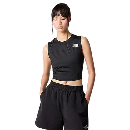 Canotte e top Donna The North Face - W Poly Knit Tank - Extreme - Nero