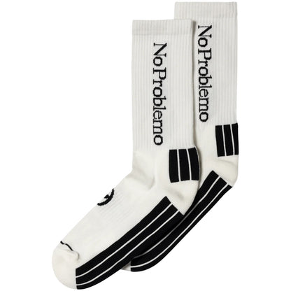 Calze Uomo NO PROBLEMO - No Problemo Sock - Bianco