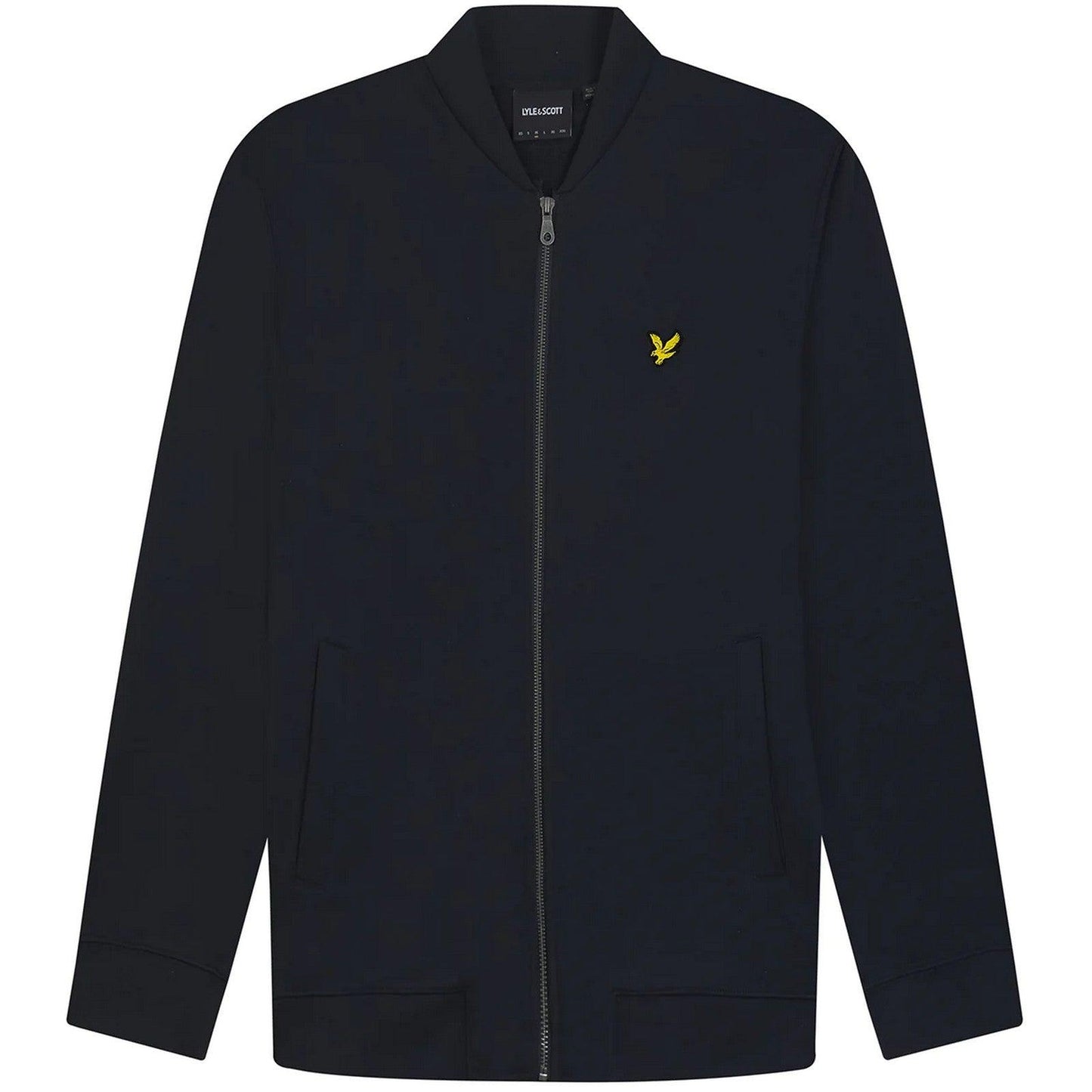 Giubbini Uomo Lyle & Scott - Loopback Jersey Bomber - Blu