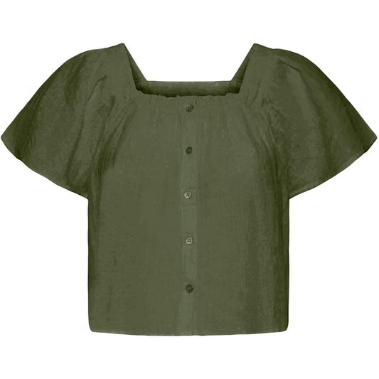 Bluse Donna Ichi - Iafoxa Ss - Verde
