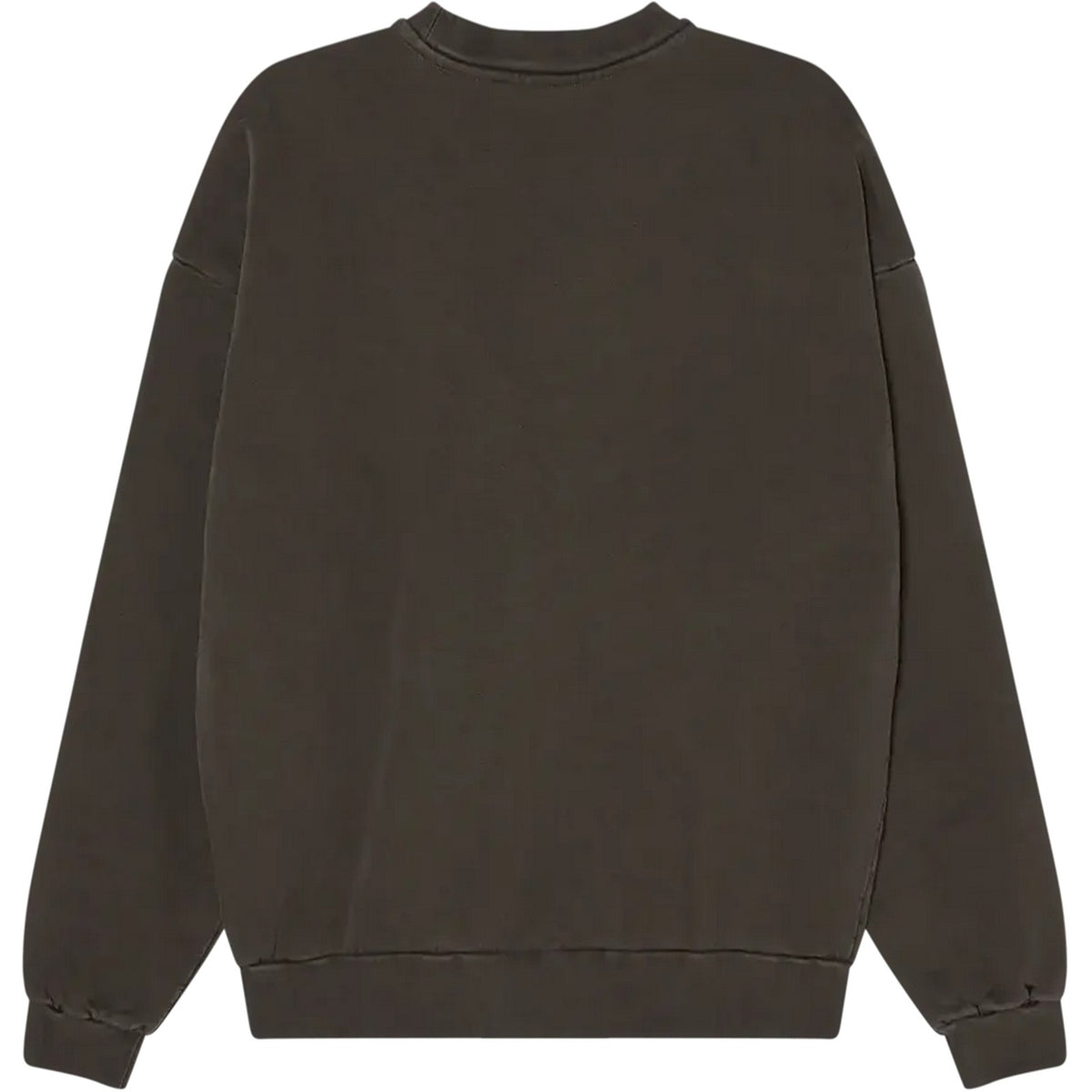 Felpe senza cappuccio Uomo Obey - Lowercase Pigment Crew Fleece - Nero