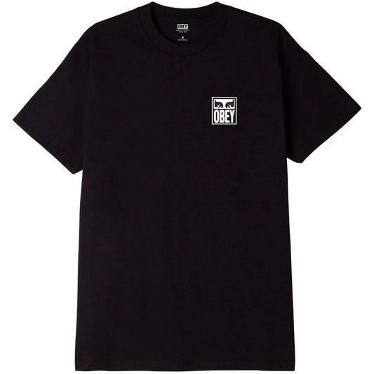 T-shirt Uomo Obey - Obey Eyes Icon 2 Classic Tee - Nero