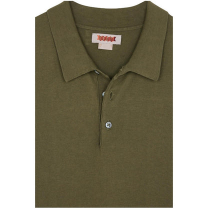 Baracuta Polo pour hommes - SS Polo Knit Cotton Garment Dyed - Vert