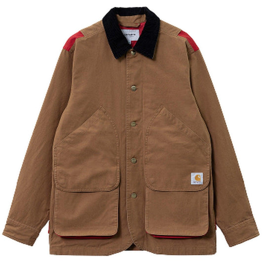 Giacche Uomo Carhartt Wip - Heston Jacket Cotton Canvas - Multicolore