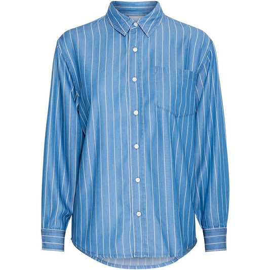 Camicie Donna Ichi - Ihbeccos Sh - Blu