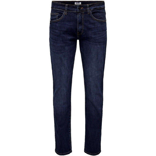 Jeans Uomo Only & Sons - Onsweft Reg. Db 6752 Mat Dnm Noos - Blu