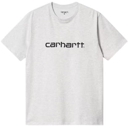 T-shirt Uomo Carhartt Wip - S/S Script T-Shirt - Grigio
