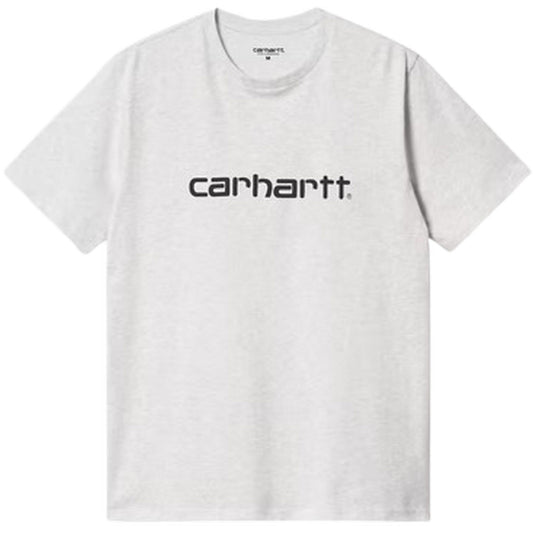 T-shirt Uomo Carhartt Wip - S/S Script T-Shirt - Grigio
