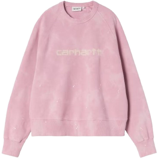 Felpe senza cappuccio Donna Carhartt Wip - W' Painter Sweat - Rosa
