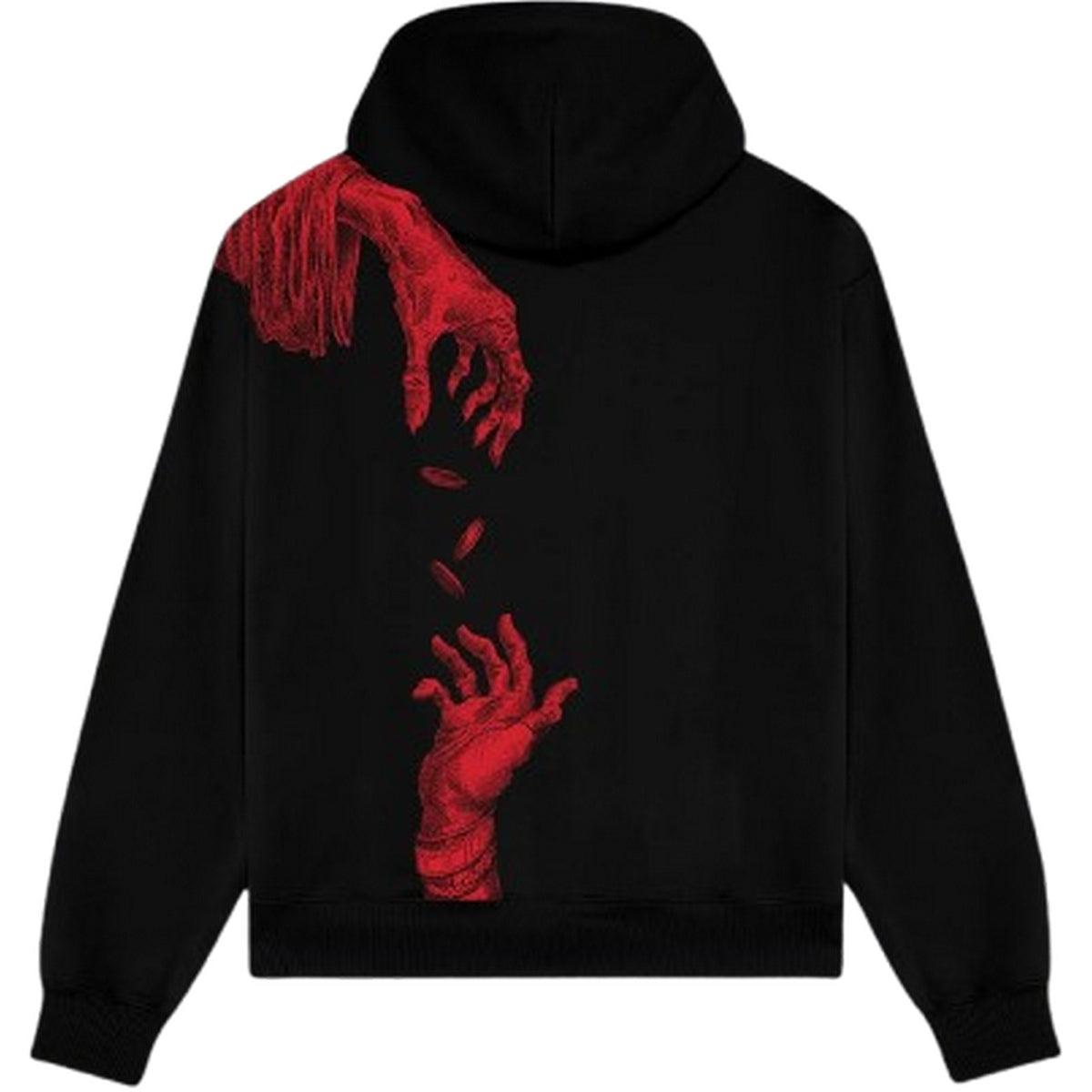 Felpe con cappuccio Uomo Dolly Noire - Corruption Zip Hoodie - Nero